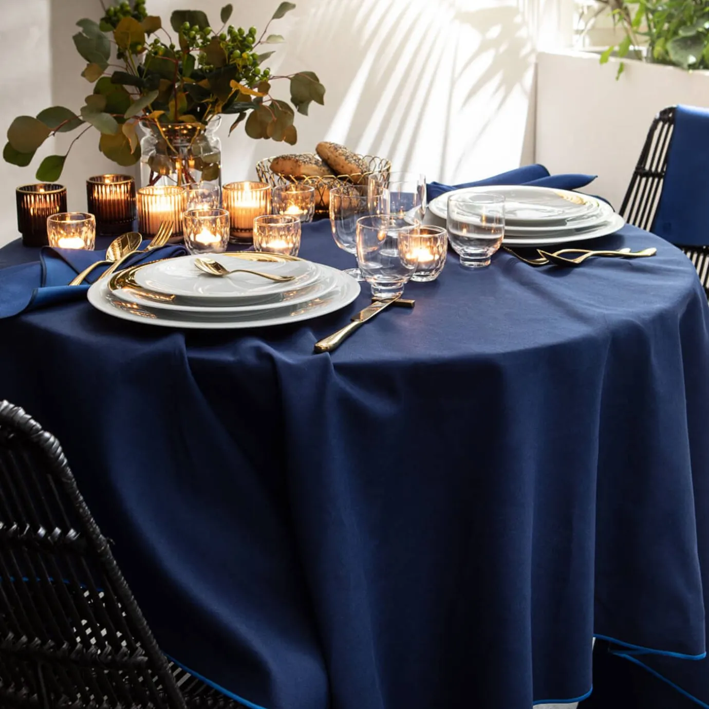 Degrenne Nuances Coton & Lin Bleu Nuit